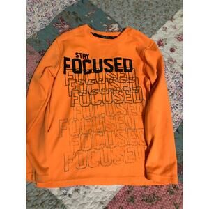 MTA Sport Neon Orange Stay Focused S 6/7‎ Long Sleeve
